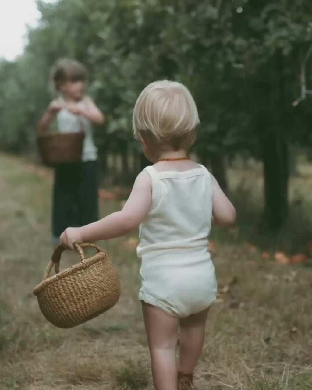 Summer romper pointelle wool/silk - munkki