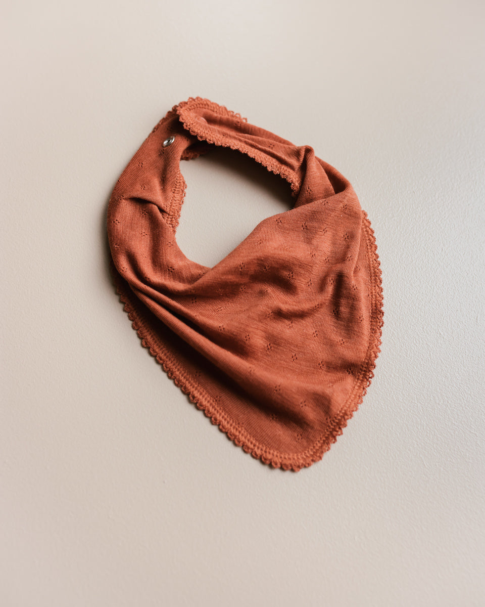 unaduna bib pointelle wool silk umbre
