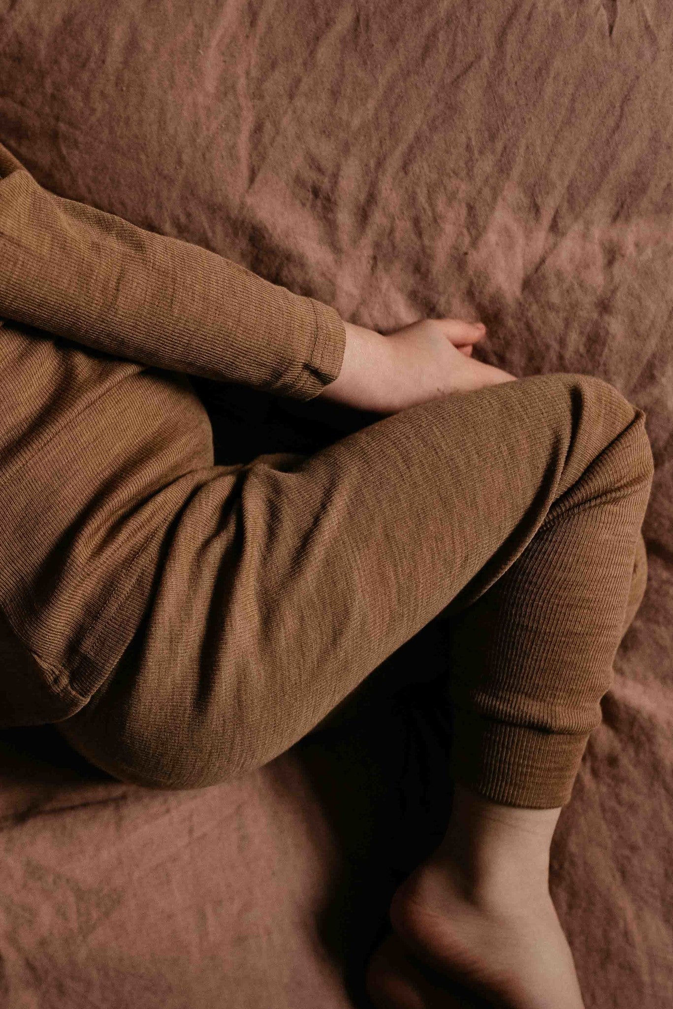 Unaduna legging wol sembla beige