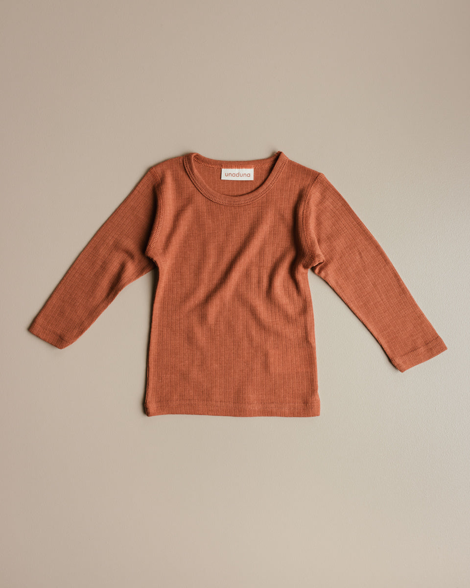 unaduna longsleeve wol umber