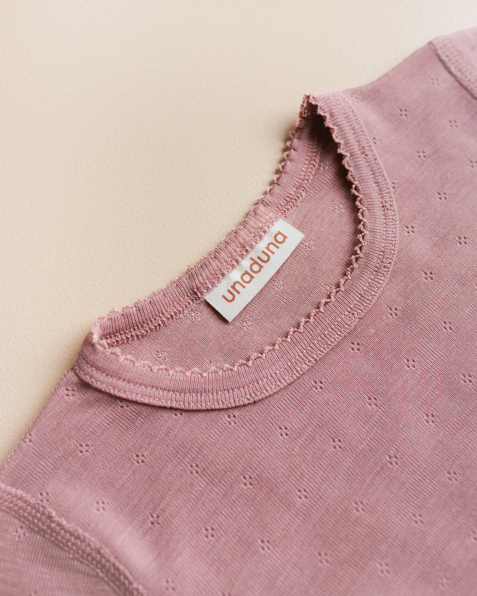 unaduna t shirt cameo rose